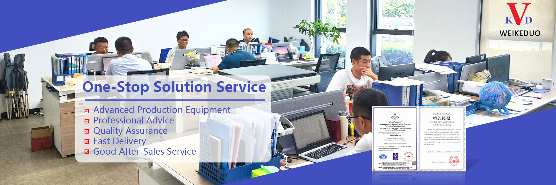 Qualität Hartmetall-Knöpfe Fabrik